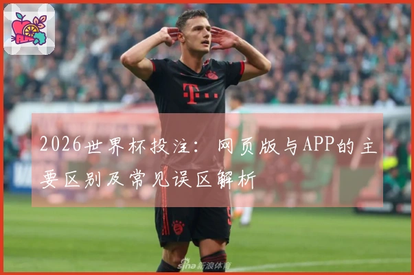 2026世界杯投注：网页版与APP的主要区别及常见误区解析