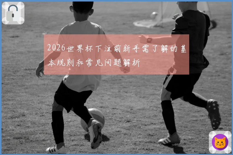 2026世界杯下注前新手需了解的基本规则和常见问题解析